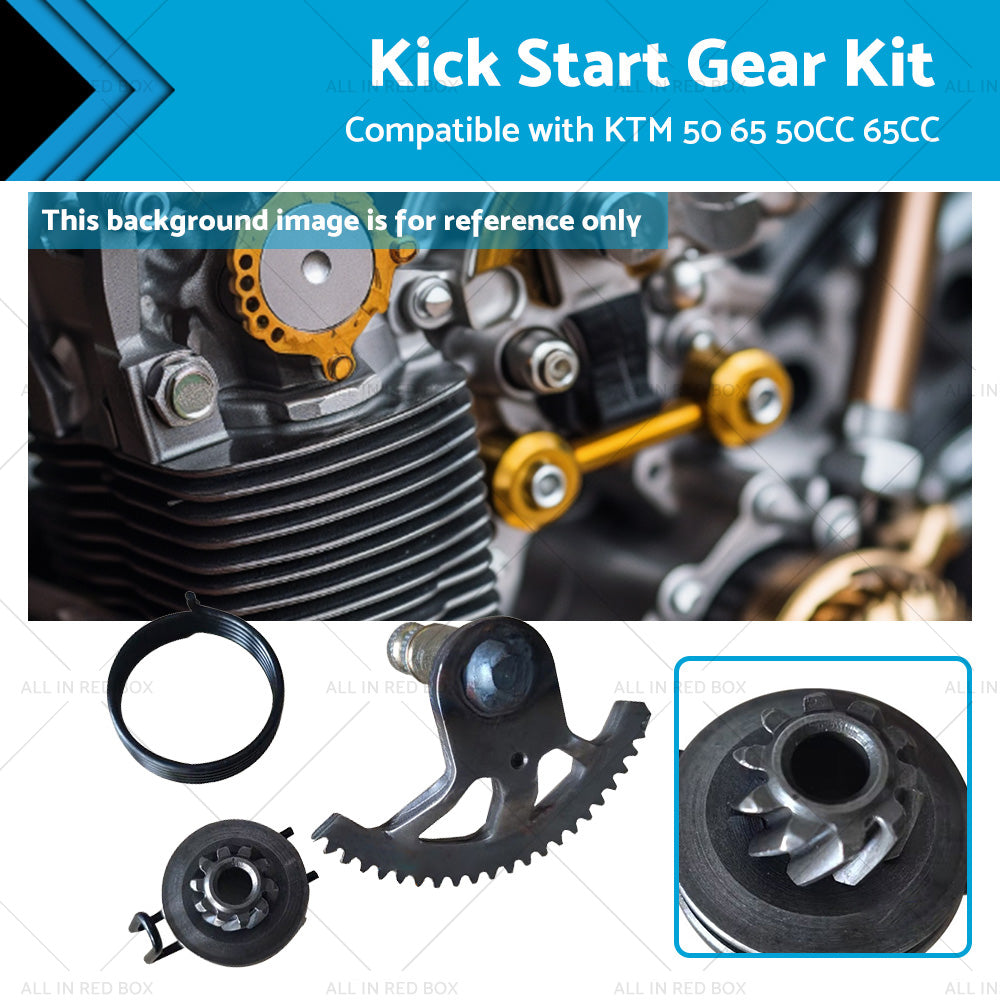 For KTM 50cc 50SX Junior Senior Kickstart Kick Start Shaft Sleeve Gear Spring-0
