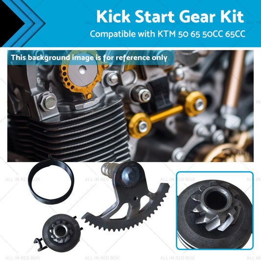 For KTM 50cc 50SX Junior Senior Kickstart Kick Start Shaft Sleeve Gear Spring-0