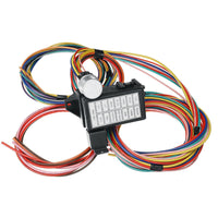 14 Circuit Wiring Harness Street Hot Rat Rod Custom Universal Wire Kit-3