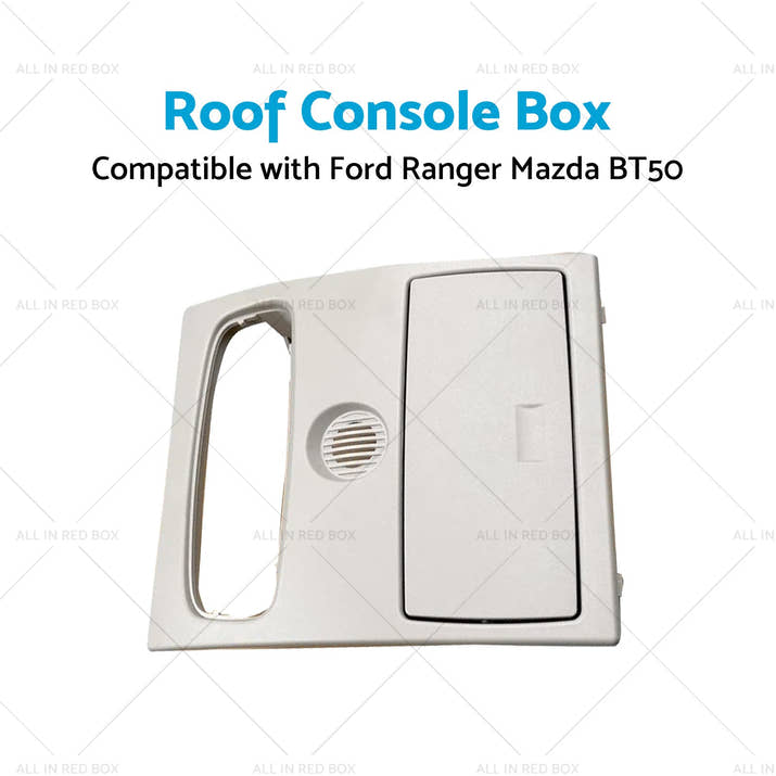 Roof Console Box Sunglass Holder Suitable For Ford Ranger Mazda BT50 12-20 Gray?-1