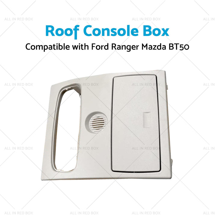 Roof Console Box Sunglass Holder Suitable For Ford Ranger Mazda BT50 12-20 Gray?-1