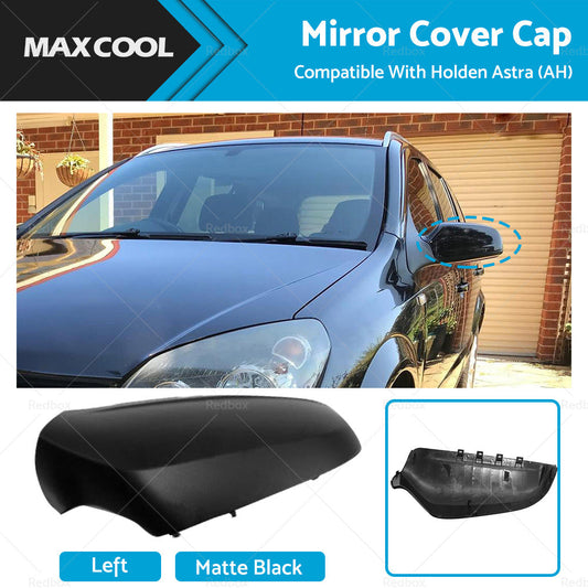 Left Side Matte Black Mirror Cover Cap Suitable For Holden Astra  AH  2005-2009-0