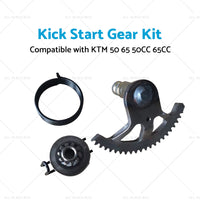 For KTM 50cc 50SX Junior Senior Kickstart Kick Start Shaft Sleeve Gear Spring-3