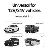 Chargeur de voiture rétractable 7 en 1, 120W, charge rapide, adaptateur d'alimentation USB type - c avec câble rétractable LED - AutoTech car shop