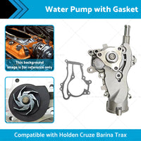 Water Pump Suitable for Holden Cruze JH 1. 4L Barina TM Trax TJ A14NET 1. 4L Turbo-1
