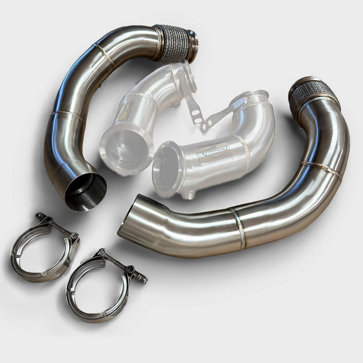 Premium BMW F90 M5 Downpipe & F91, F92, F93 BMW M8 Downpipe-2