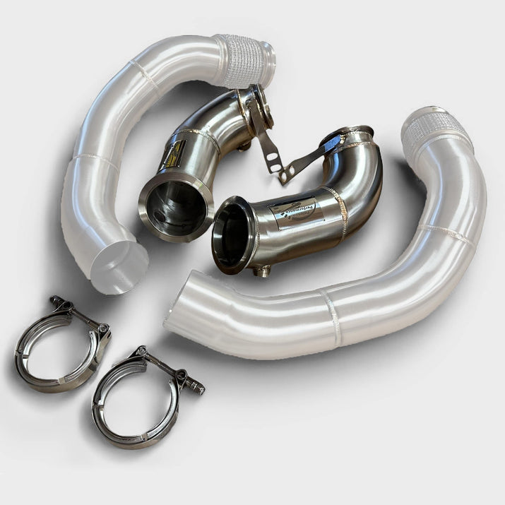 Premium BMW F90 M5 Downpipe & F91, F92, F93 BMW M8 Downpipe-3